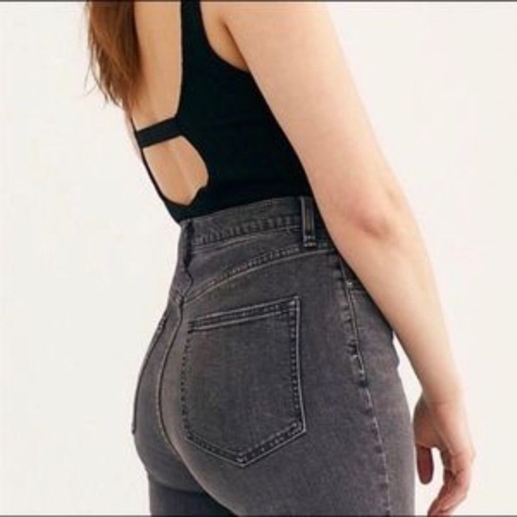 NWT Free People Robin High Waist Flare Jeans 28 - Picture 3 of 9